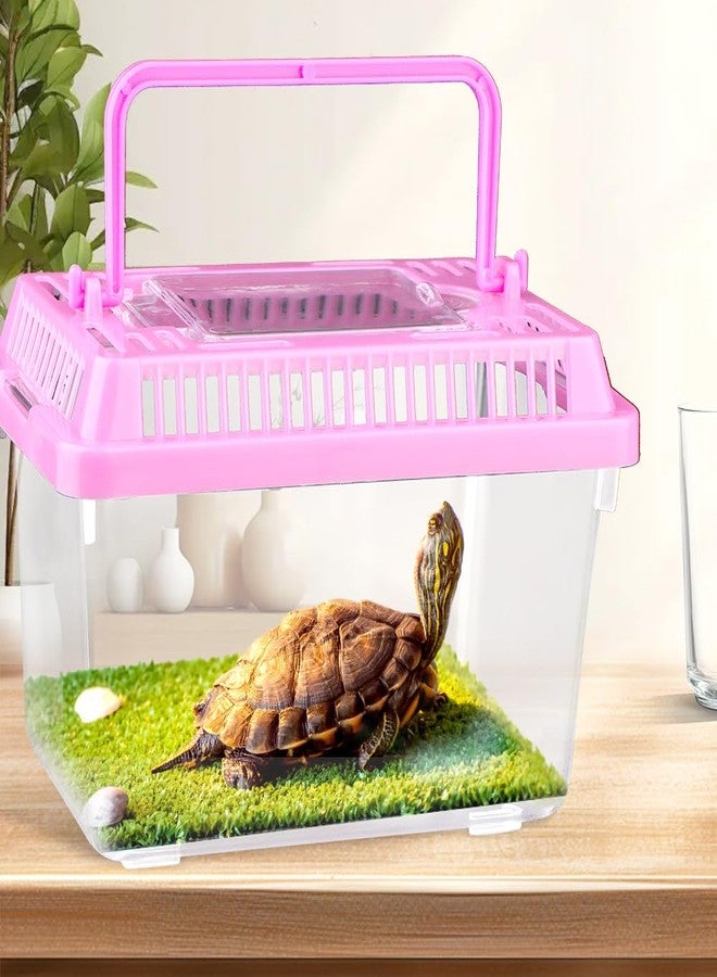 DQITJ 20 Pack Small Plastic Reptile Carrier Tarantula Enclosure Snake Breeding Box Hatching Container for Spider Fish Turtle Hermit Crab Bearded Dragon Lizard (5.1 x 3.5 x 3.5 Inch) - Image 2